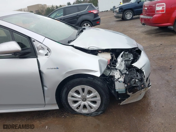 2019 Toyota Prius L Eco with VIN JTDKARFU3K3081100, listed as a IAAI auction lot 38896610 with 79,542 mi miles. Bid and sale history available at carsss.com. Image 6.