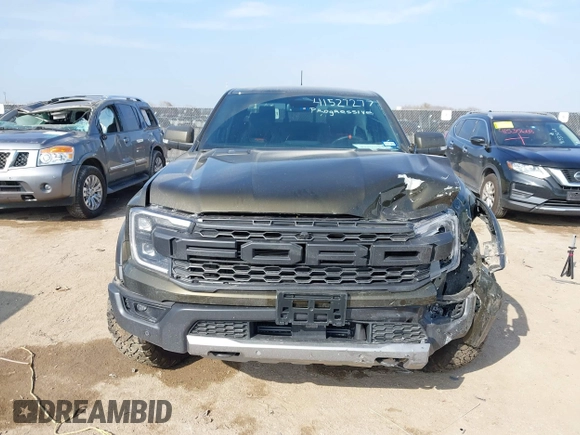 2024 Ford Ranger Raptor with VIN 1FTER4LR4RLE55684, listed as a IAAI auction lot 41527277 with 1,919 mi miles. Bid and sale history available at carsss.com. Image 12.
