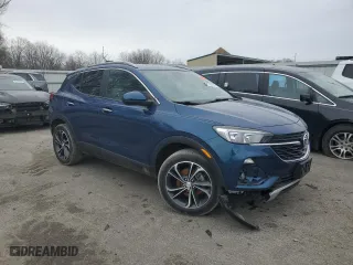 2020 Buick Encore GX Select with VIN KL4MMDSL0LB123370, listed as a Copart auction lot 47350195 with 92,048 mi miles and Salvage Title. Bid and sale history available at carsss.com. Image 4.