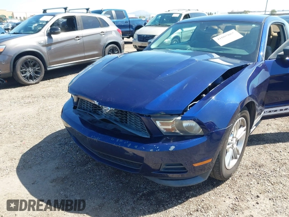 2011 Ford Mustang V6 with VIN 1ZVBP8AM1B5128934, listed as a IAAI auction lot 41805865 with 165,178 mi miles and . Bid and sale history available at carsss.com. Image 6.