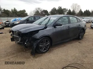 2021 Kia Forte GT-Line z VIN 3KPF34AD6ME410826, wystawiony jako Copart lot #53441175 z przebiegiem 34 797 mil mil oraz Szkoda całkowita • Salvage title. Historia ofert i sprzedaży dostępna na DreamBid. Obrazek 1.