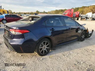 2021 Toyota Corolla LE with VIN 5YFEPMAE6MP230995, listed as a Copart auction lot 50618115 with 92,898 mi miles and Salvage Title. Bid and sale history available at carsss.com. Image 3.
