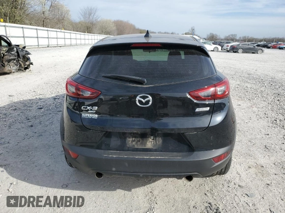 2019 Mazda CX-3 Touring with VIN JM1DKFC74K1453221, listed as a Copart auction lot 49448805 with 63,031 mi miles and Salvage Title. Bid and sale history available at carsss.com. Image 6.