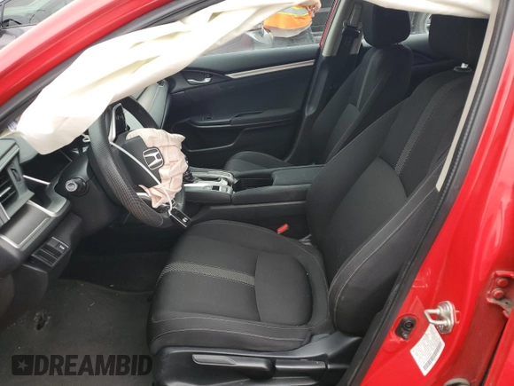 2016 Honda Civic EX-T with VIN 2HGFC1F36GH648281, listed as a Copart auction lot 58599385 with 131,145 mi miles and Salvage title. Bid and sale history available at DreamBid. Image 7.