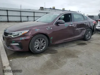 2020 Kia Optima LX with VIN 5XXGT4L35LG422478, listed as a Copart auction lot 53570245 with 70,697 mi miles and Salvage Title. Bid and sale history available at carsss.com. Image 1.