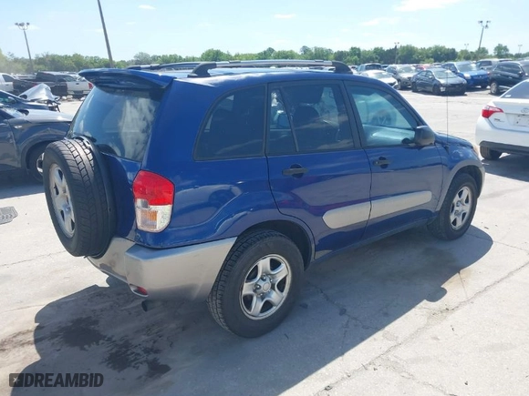 2003 Toyota RAV4 with VIN JTEGH20V430090767, listed as a IAAI auction lot 41955504 with 274,510 mi miles. Bid and sale history available at carsss.com. Image 4.