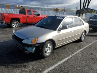 2003 Honda Civic Hybrid with VIN JHMES95613S015731, listed as a Copart auction lot 49102725 with 157,441 mi miles and Clean Title. Bid and sale history available at carsss.com. Image 1.
