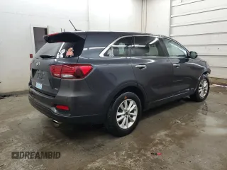2019 Kia Sorento LX with VIN 5XYPGDA50KG482901, listed as a Copart auction lot 49705855 with 224,690 mi miles and Clean Title. Bid and sale history available at DreamBid. Image 3.