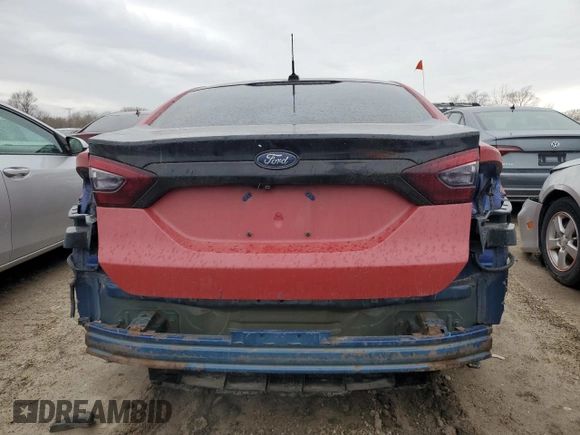 2015 Ford Fusion SE with VIN 3FA6P0HD4FR168977, listed as a Copart auction lot 48917175 with 101,112 mi miles and Salvage Title. Bid and sale history available at carsss.com. Image 6.