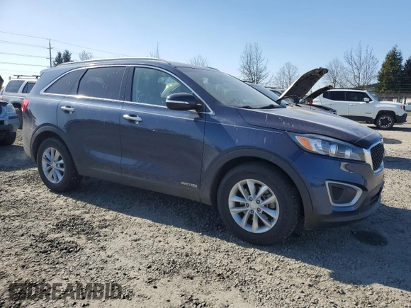 2018 Kia Sorento LX V6 with VIN 5XYPGDA57JG399755, listed as a Copart auction lot 47104185 with 84,085 mi miles and Salvage Title. Bid and sale history available at carsss.com. Image 4.