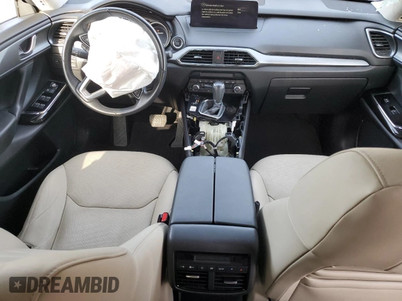 2022 Mazda CX-9 Touring with VIN JM3TCBCY6N0612672, listed as a Copart auction lot 53864575 with 28,456 mi miles and Salvage Title. Bid and sale history available at carsss.com. Image 8.