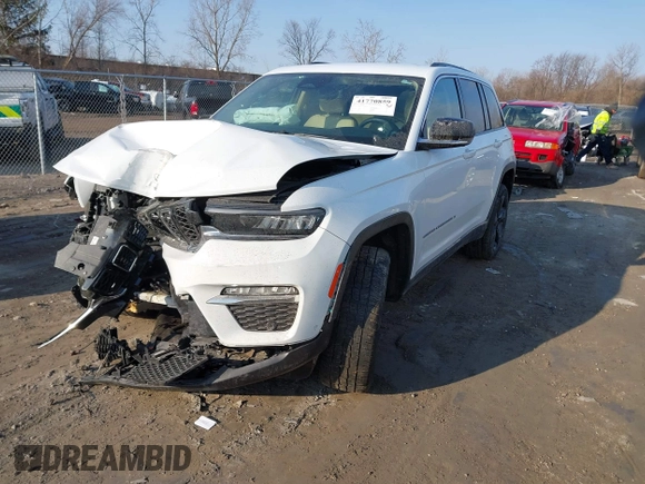 2022 Jeep Grand Cherokee Limited z VIN 1C4RJHBG1N8619387, wystawiony jako IAAI lot #41770859 z przebiegiem 49 814 mil mil oraz . Historia ofert i sprzedaży dostępna na DreamBid. Obrazek 16.