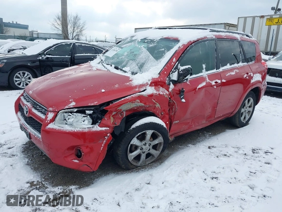 2011 Toyota RAV4 Ltd with VIN 2T3DF4DV9BW161054, listed as a IAAI auction lot 41304740 with 201,926 mi miles. Bid and sale history available at carsss.com. Image 2.