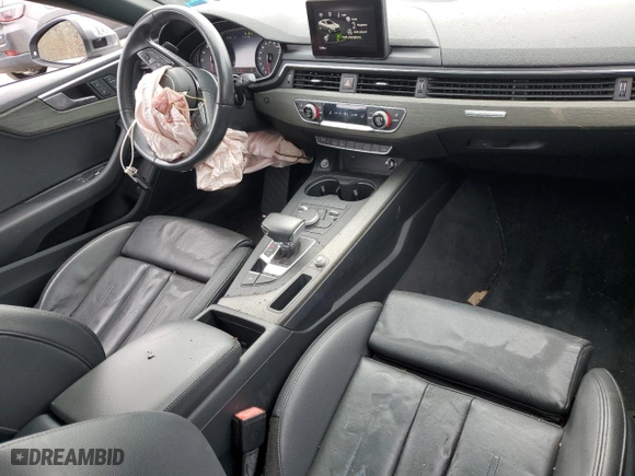 2019 Audi A5 Coupe Premium with VIN WAUSNAF57KA016466, listed as a Copart auction lot 51933635 with 43,601 mi miles and Clean Title. Bid and sale history available at carsss.com. Image 8.