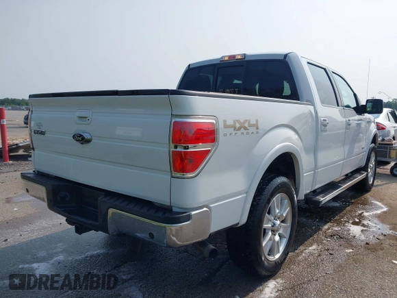 2012 Ford F-150 XL with VIN 1FTFW1ET3CFC30327, listed as a IAAI auction lot 42402128 with 214,410 mi miles and . Bid and sale history available at DreamBid. Image 4.