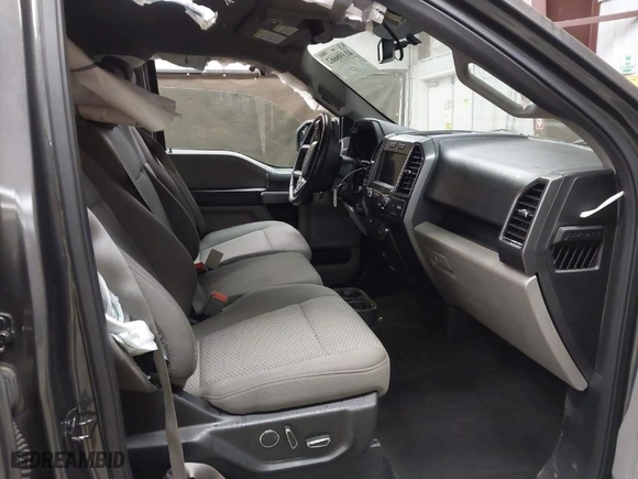 2018 Ford F-150 XL with VIN 1FTEW1EG0JKE58983, listed as a IAAI auction lot 41398662 with 1 mi miles. Bid and sale history available at carsss.com. Image 5.