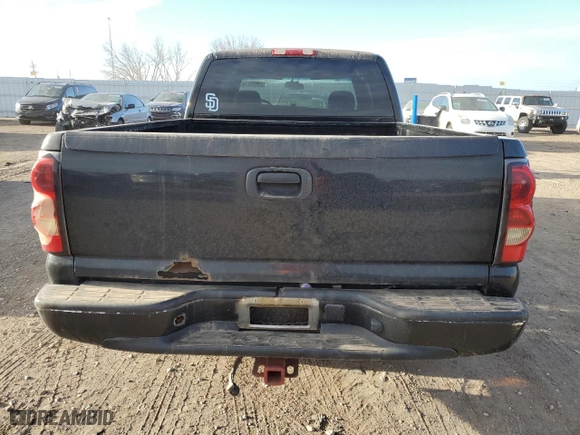 2006 Chevrolet Silverado 1500 LS with VIN 1GCEC19V36Z226913, listed as a Copart auction lot 50624775 with 201,579 mi miles and Clean Title. Bid and sale history available at carsss.com. Image 6.