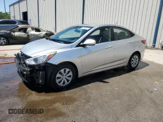 2017 Hyundai Accent Value Edition with VIN KMHCT4AE7HU168501, listed as a Copart auction lot 52983675 with 95,948 mi miles and Salvage Title. Bid and sale history available at DreamBid. Image 1.