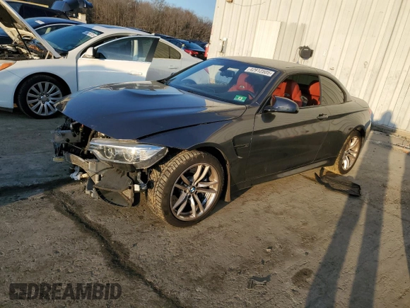 2016 BMW M4 with VIN WBS3U9C56GP968823, listed as a Copart auction lot 42912505 with 62,996 mi miles and Salvage Title. Bid and sale history available at carsss.com. Image 1.