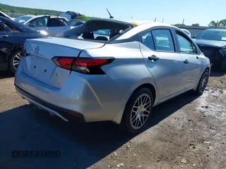 2024 Nissan Versa S with VIN 3N1CN8DV1RL875920, listed as a IAAI auction lot 42370865 with 22,080 mi miles and . Bid and sale history available at DreamBid. Image 4.