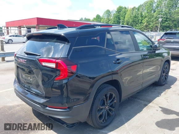 2022 GMC Terrain SLE with VIN 3GKALMEV5NL207280, listed as a IAAI auction lot 42489040 with 16,501 mi miles and . Bid and sale history available at DreamBid. Image 4.
