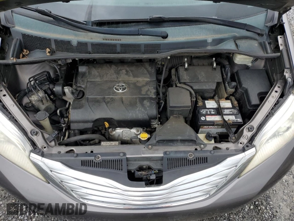 2011 Toyota Sienna XLE AAS with VIN 5TDYK3DC9BS048275, listed as a Copart auction lot 51828755 with 290,413 mi miles and Salvage Title. Bid and sale history available at DreamBid. Image 12.