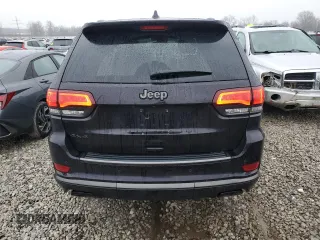 2018 Jeep Grand Cherokee Overland z VIN 1C4RJFCT3JC268599, wystawiony jako Copart lot #85242404 z przebiegiem 58 018 mil mil oraz Szkoda całkowita • Salvage title. Historia ofert i sprzedaży dostępna na DreamBid. Obrazek 6.