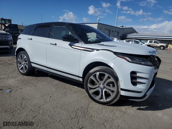 2020 Land Rover Range Rover Evoque First Edition with VIN SALZL2FX7LH119967, listed as a Copart auction lot 72608174 with 49,960 mi miles and Salvage Title. Bid and sale history available at carsss.com. Image 4.