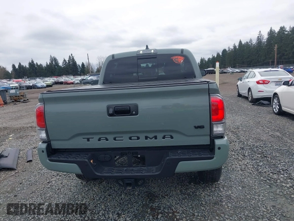 2023 Toyota Tacoma 4WD SR with VIN 3TMCZ5AN3PM621797, listed as a IAAI auction lot 41627120 with 14,326 mi miles. Bid and sale history available at carsss.com. Image 17.