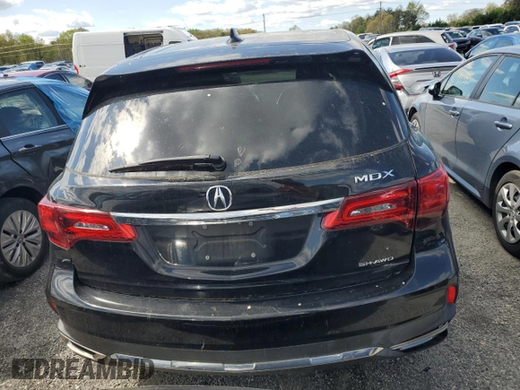 2019 Acura MDX with VIN 5J8YD4H36KL036503, listed as a Copart auction lot 52548425 with 91,741 mi miles and Salvage title. Bid and sale history available at DreamBid. Image 6.