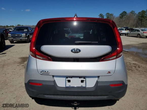 2020 Kia Soul LX with VIN KNDJ23AU9L7042633, listed as a Copart auction lot 47699065 with 48,641 mi miles and Salvage Title. Bid and sale history available at carsss.com. Image 6.