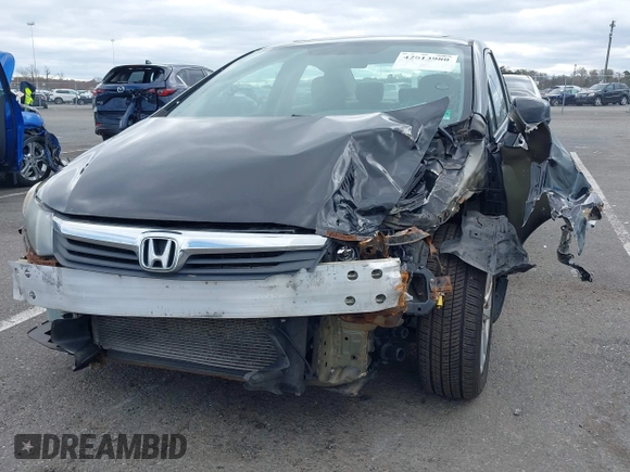 2012 Honda Civic EX with VIN 19XFB2F86CE341668, listed as a IAAI auction lot 42013980 with 187,425 mi miles and . Bid and sale history available at DreamBid. Image 6.