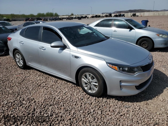 2018 Kia Optima LX with VIN 5XXGT4L33JG234247, listed as a Copart auction lot 51305975 with 124,071 mi miles and Salvage Title. Bid and sale history available at carsss.com. Image 4.