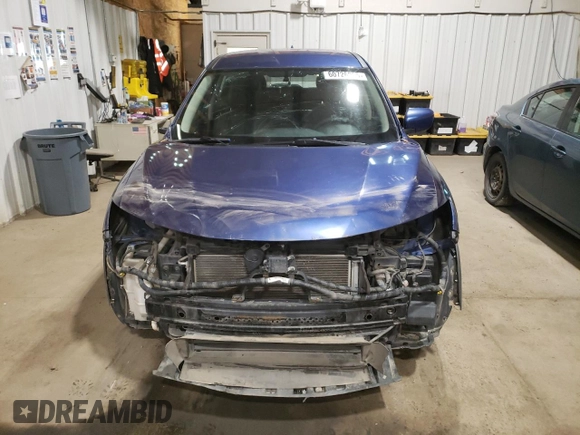 2017 Nissan Rogue S with VIN KNMAT2MV8HP587466, listed as a Copart auction lot 60726955 with 160,529 mi miles and Clean title. Bid and sale history available at DreamBid. Image 5.