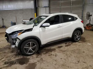 2021 Honda HR-V EX with VIN 3CZRU6H51MM719978, listed as a Copart auction lot 51500865 with 0 mi miles and Salvage Title. Bid and sale history available at carsss.com. Image 1.