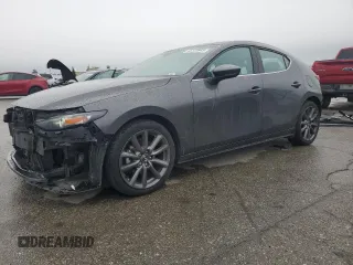 2020 Mazda Mazda3 Hatchback with VIN JM1BPALM6L1159659, listed as a Copart auction lot 45170845 with 57,391 mi miles and Salvage Title. Bid and sale history available at carsss.com. Image 1.