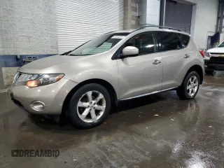 2009 Nissan Murano S with VIN JN8AZ18W89W118451, listed as a Copart auction lot 81934394 with 183,533 mi miles and Salvage Title. Bid and sale history available at carsss.com. Image 1.