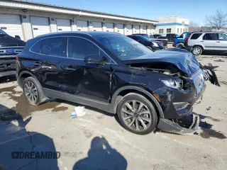 2019 Lincoln MKC Reserve with VIN 5LMTJ3DH4KUL48853, listed as a Copart auction lot 89348875 with 76,769 mi miles and Salvage Title. Bid and sale history available at DreamBid. Image 4.