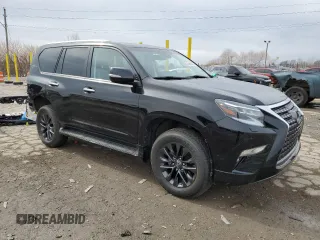 2023 Lexus GX with VIN JTJAM7BX6P5365787, listed as a Copart auction lot 45488285 with 22,101 mi miles and Salvage Title. Bid and sale history available at carsss.com. Image 4.