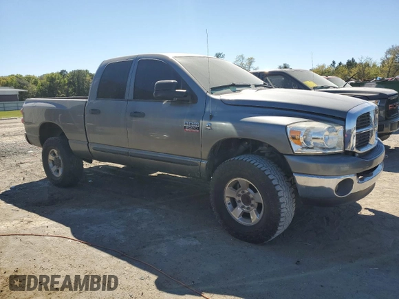 2007 Dodge Ram 2500 SLT with VIN 1D7KS28C07J569325, listed as a Copart auction lot 48978405 with 247,891 mi miles and Salvage Title. Bid and sale history available at carsss.com. Image 4.