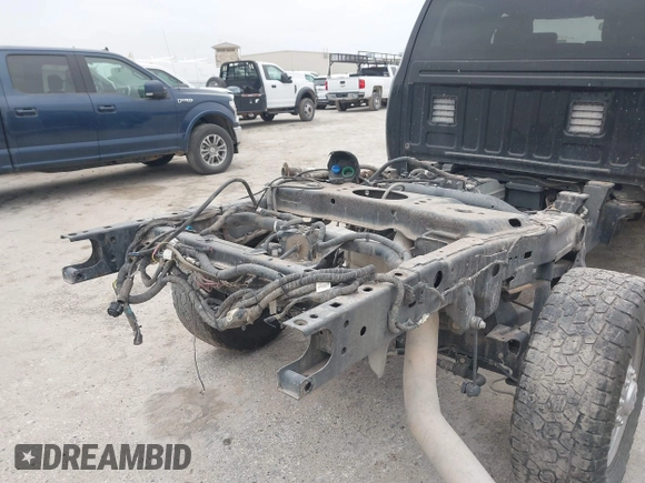 2023 Ram 2500 Tradesman with VIN 3C6UR5HL0PG587025, listed as a IAAI auction lot 41447712 with 46,358 mi miles. Bid and sale history available at carsss.com. Image 6.
