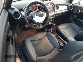 2015 MINI Convertible with VIN WMWZN3C59FT862963, listed as a Copart auction lot 86016514 with 96,493 mi miles and Salvage title. Bid and sale history available at DreamBid. Image 8.