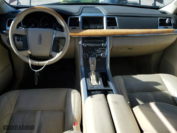2010 Lincoln MKS w/EcoBoost with VIN 1LNHL9FT0AG610419, listed as a Copart auction lot 42925995 with 62,091 mi miles and Salvage Title. Bid and sale history available at carsss.com. Image 8.