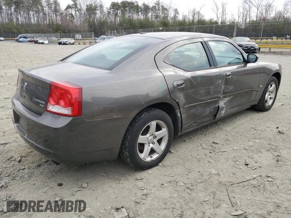 2010 Dodge Charger SXT with VIN 2B3CA3CV5AH187124, listed as a Copart auction lot 49622545 with 247,235 mi miles and Salvage Title. Bid and sale history available at carsss.com. Image 3.