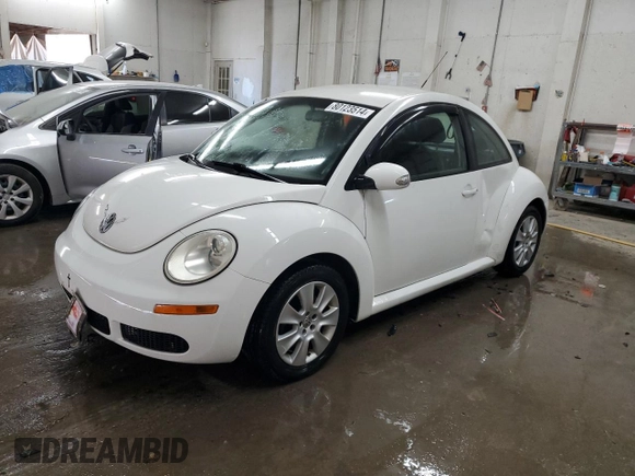 2009 Volkswagen New Beetle Coupe S with VIN 3VWPW31C29M511143, listed as a Copart auction lot 80123514 with 77,784 mi miles and Salvage Title. Bid and sale history available at carsss.com. Image 1.