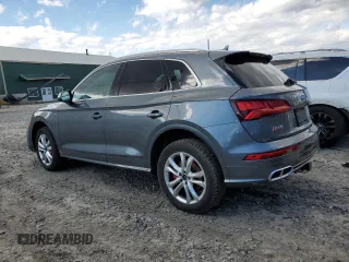2018 Audi SQ5 Premium Plus with VIN WA1A4AFY2J2217531, listed as a Copart auction lot 50592824 with 44,219 mi miles and Salvage Title. Bid and sale history available at DreamBid. Image 2.