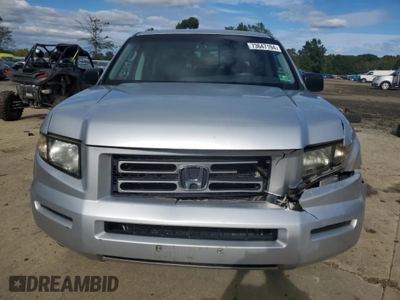 2008 Honda Ridgeline RT with VIN 2HJYK16248H501925, listed as a Copart auction lot 73647194 with 245,835 mi miles and Salvage Title. Bid and sale history available at carsss.com. Image 5.