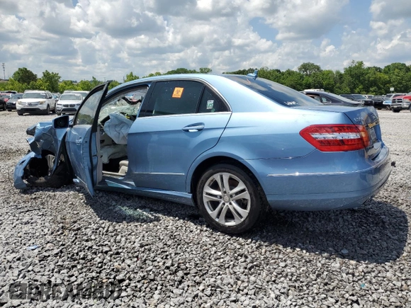 2011 Mercedes-Benz E 350 Luxury with VIN WDDHF5GBXBA394230, listed as a Copart auction lot 56366595 with Not provided miles and Salvage title. Bid and sale history available at DreamBid. Image 2.