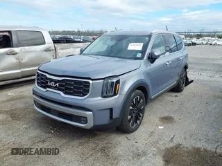 2023 Kia Telluride SX with VIN 5XYP54GC5PG369223, listed as a IAAI auction lot 41342959 with 19,237 mi miles and . Bid and sale history available at DreamBid. Image 17.