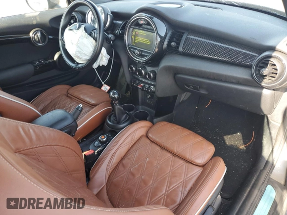 2018 MINI Convertible Cooper S with VIN WMWWG9C53J3D22679, listed as a Copart auction lot 60190565 with 55,536 mi miles and Salvage title. Bid and sale history available at DreamBid. Image 8.